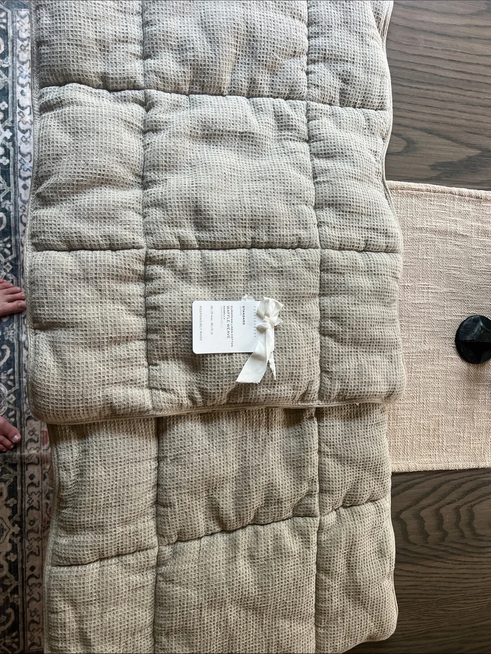 Pottery Barn Waffle Weave Sham